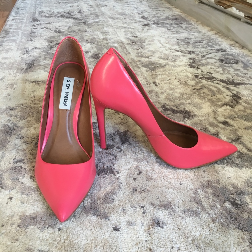 Hot pink heels